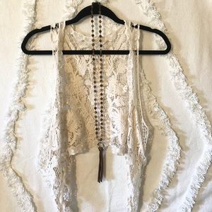 Beaded Tassel Necklace